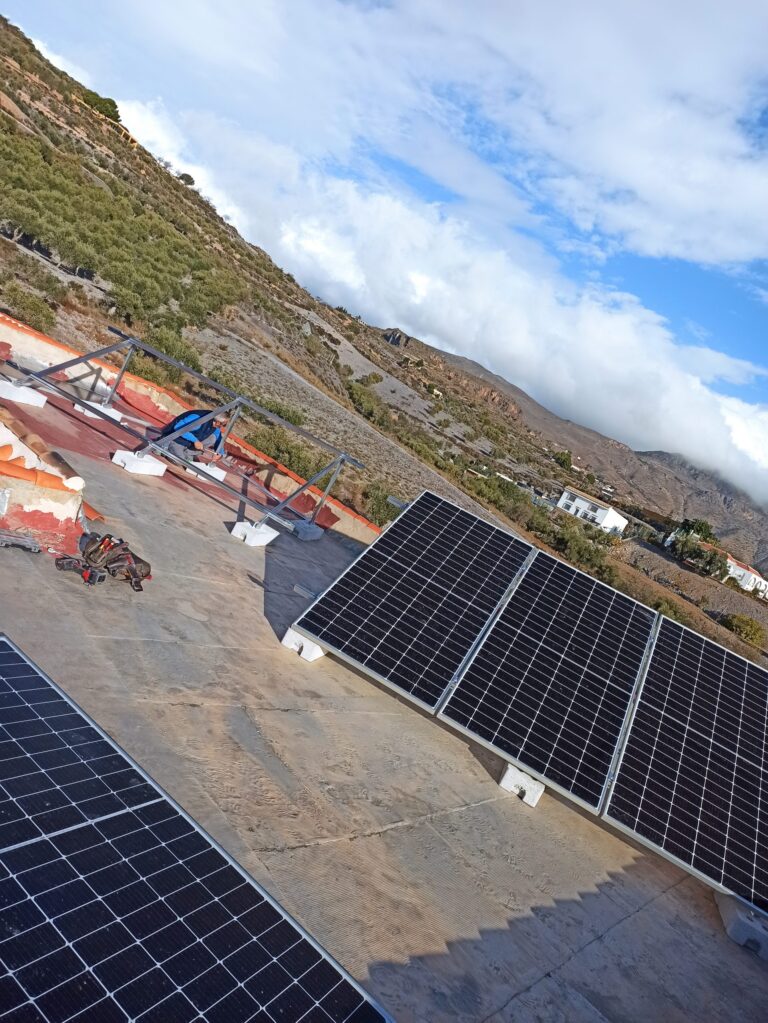 Instalaciones fotovoltaicas realizadas por Sylec vista aerea