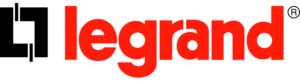 Legrand Logo negro y rojo