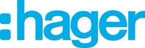 Hager Logo azul