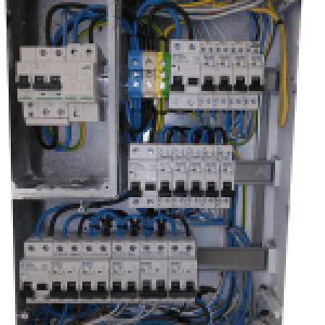 Cuadro eléctrico terminado